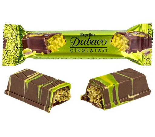 Dubai Milk Chocolate with Kadayif and Pistachio Cream BEYOGLU DUBACO DUBAI CHOCOLATE BAR