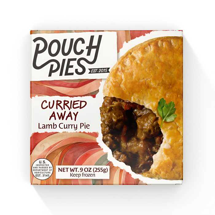 CURRIED AWAY   Lamb Curry Pie - 7oz, ASDS-AFRIVANA Bulk Wholesale Marketplace