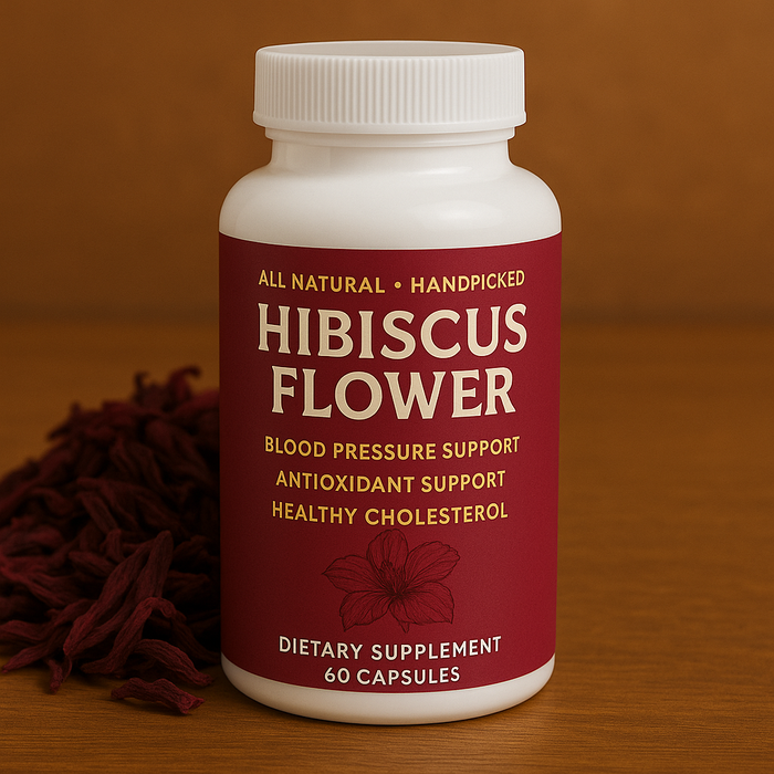 Hibiscus Supplements (550mg) - 60 Capsules