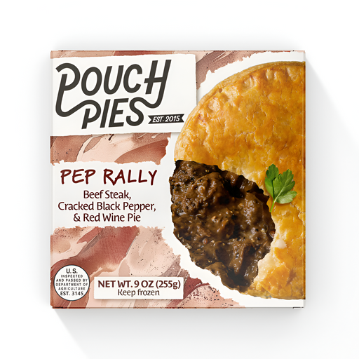 PEP RALLY   Pepper Steak Pie - 9oz, ASDS-AFRIVANA Bulk Wholesale Marketplace