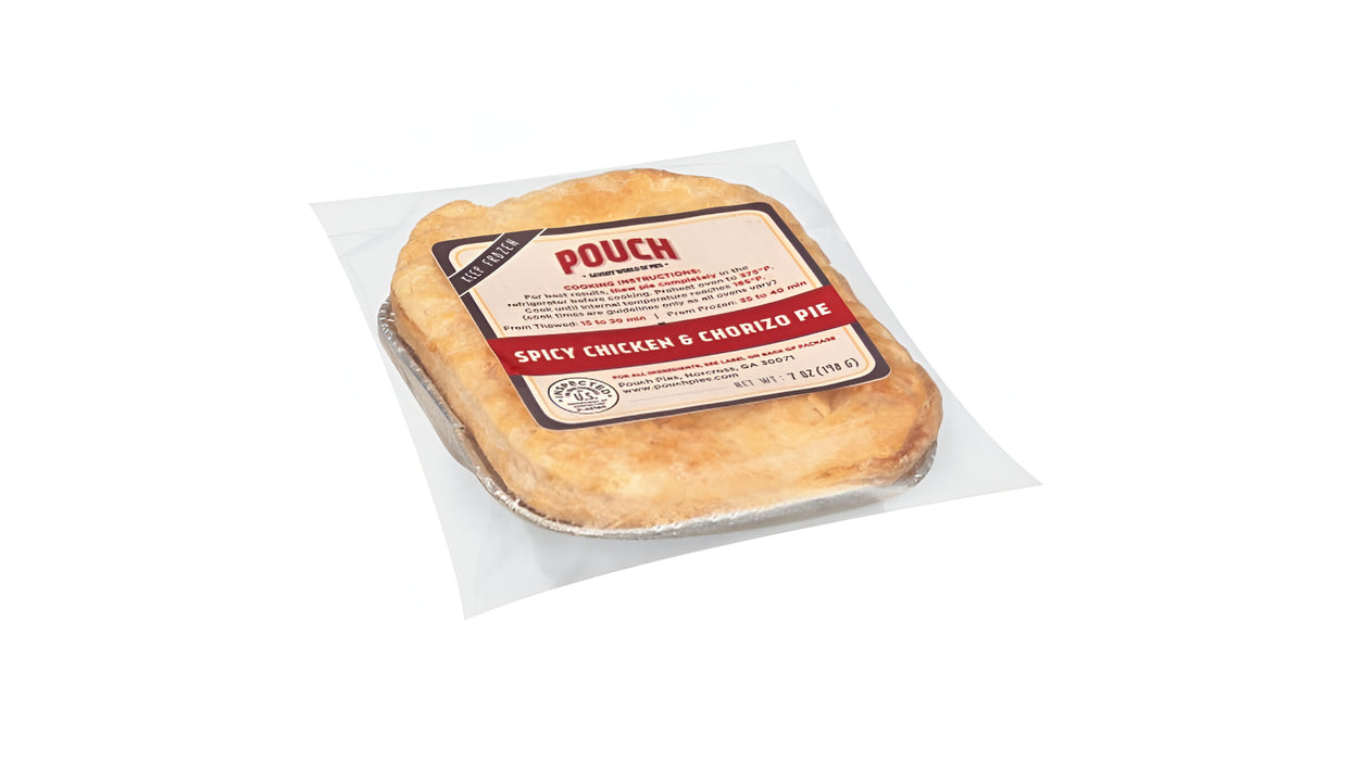 Spicy Chicken & Chorizo Pie (HOT CHICK) - 7oz, ASDS-AFRIVANA Bulk Wholesale Marketplace